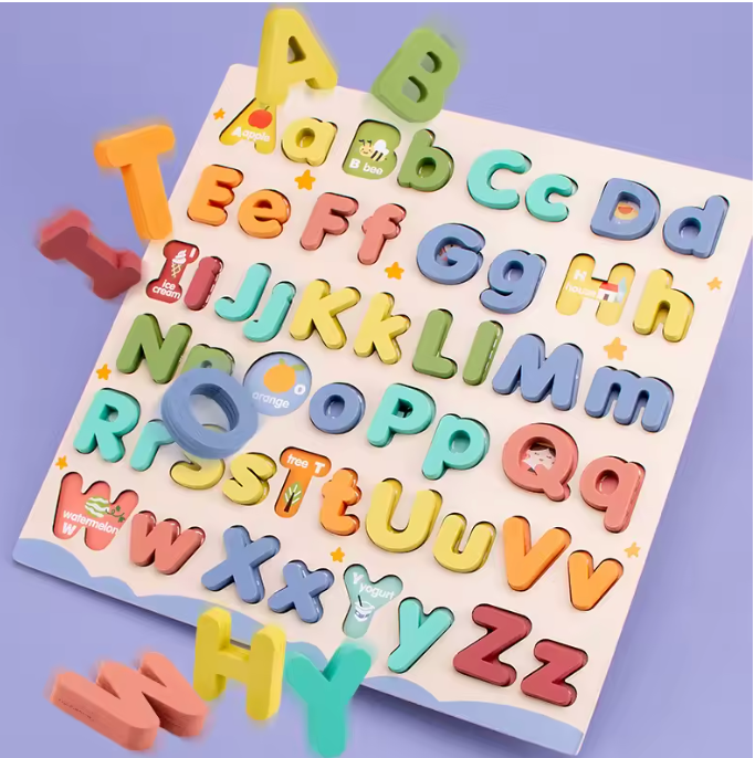 Minielly ABC Puzzle Board