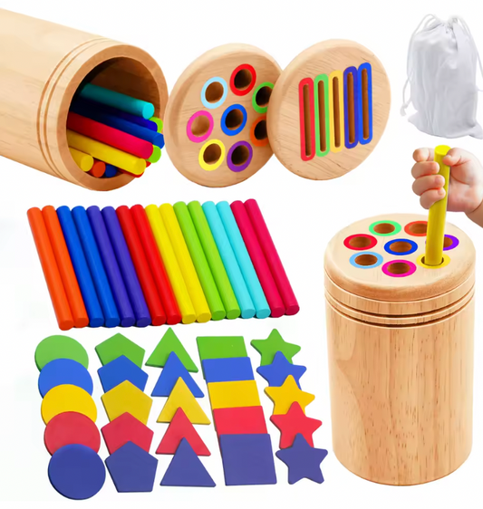 Minielly Wooden Matching Toy Set